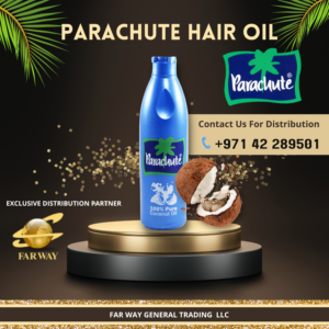 Parachute Coconut Hair Oil Distributor in Dubai, UAE - FAR WAY COMPANY
