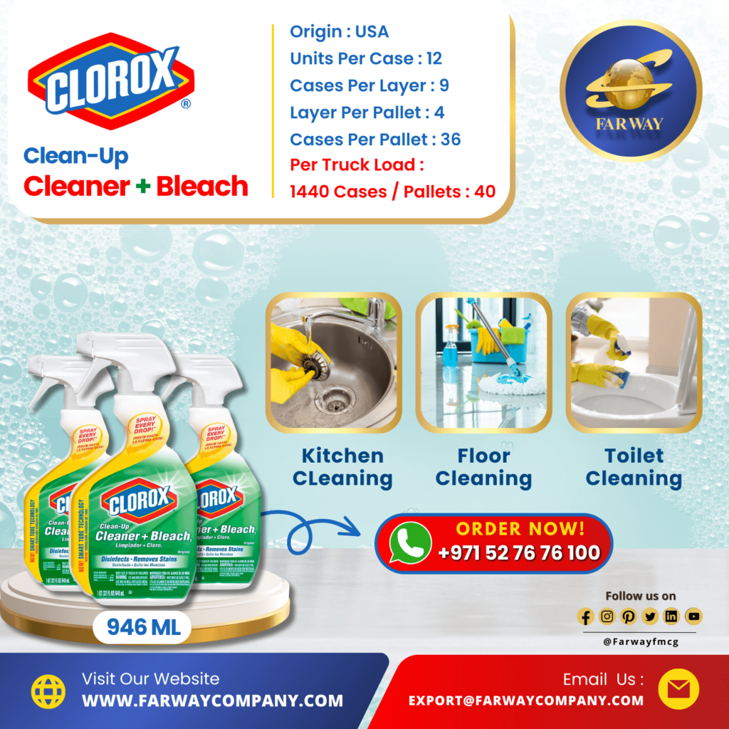 Clorox Clean Up Cleaner + Bleach Special Discount Offer - Far Way