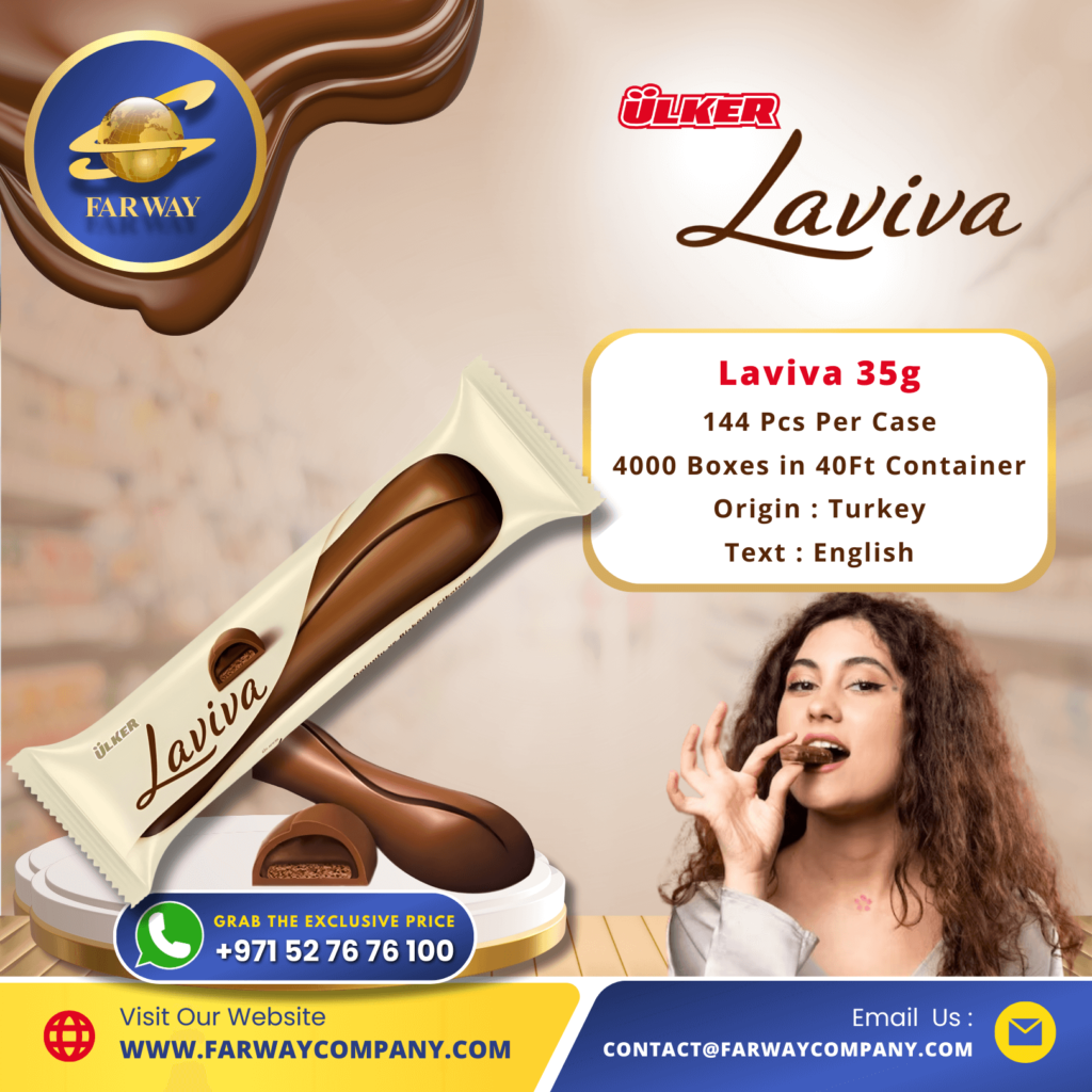 Laviva 35g Chocolate Importer / Exporter in Dubai, UAE, Middle East only at Far Way