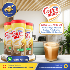 Coffee Mate 400g Importer, Exporter & Coffee Distributor in Dubai, UAE, Middle East