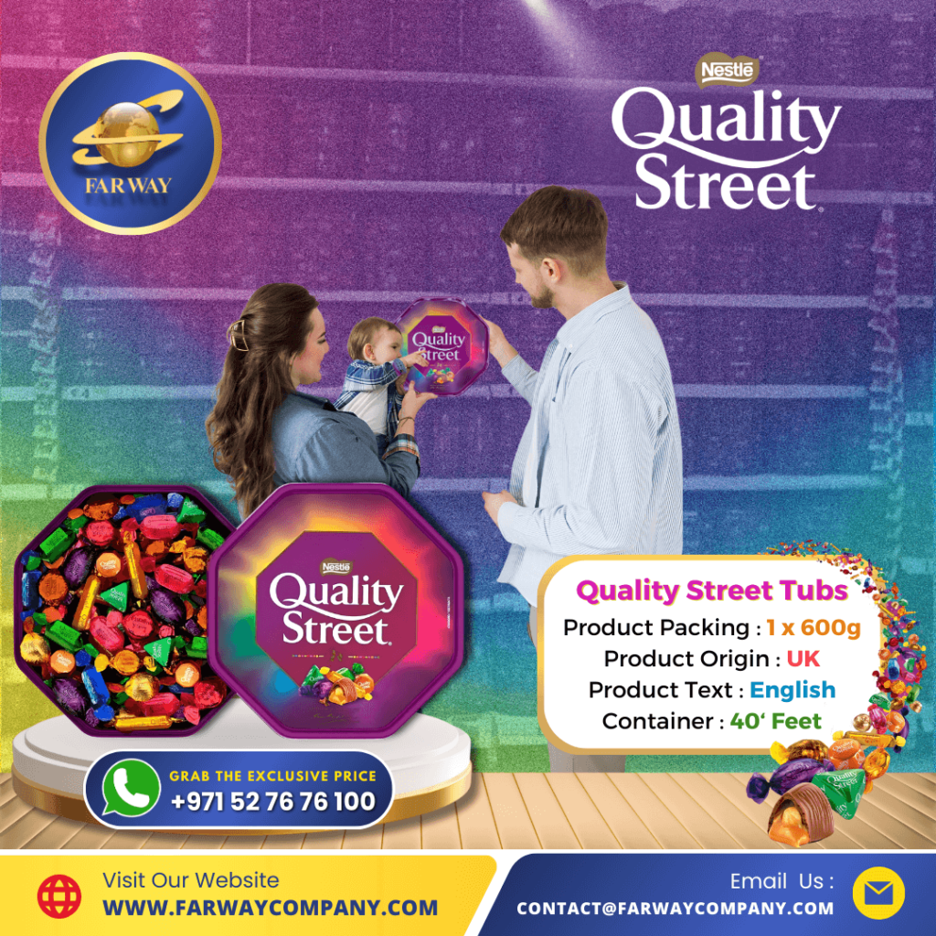 Quality Street Tub Importer, Exporter, Dubai, UAE, Middle East